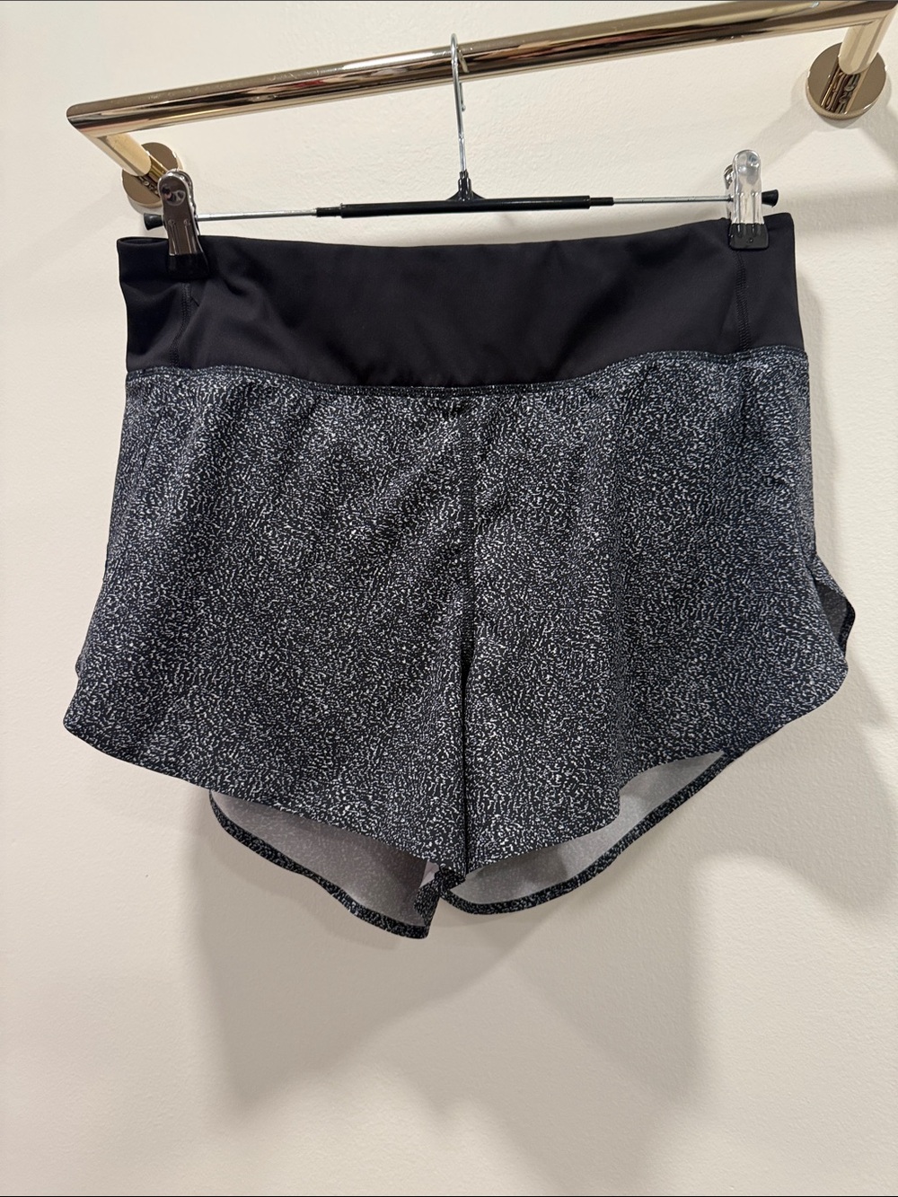 Athleta Black and Gray Athletic Shorts